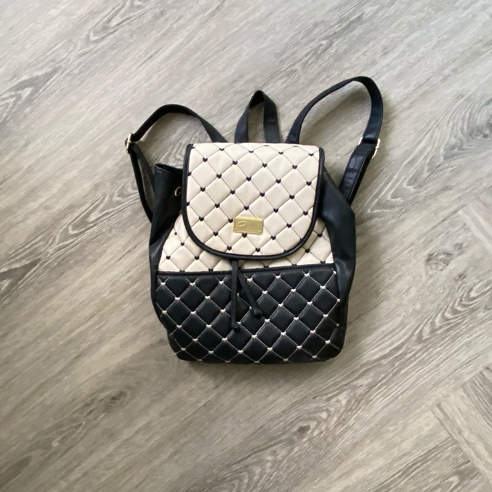 Betsey Johnson Quilted Backpack
